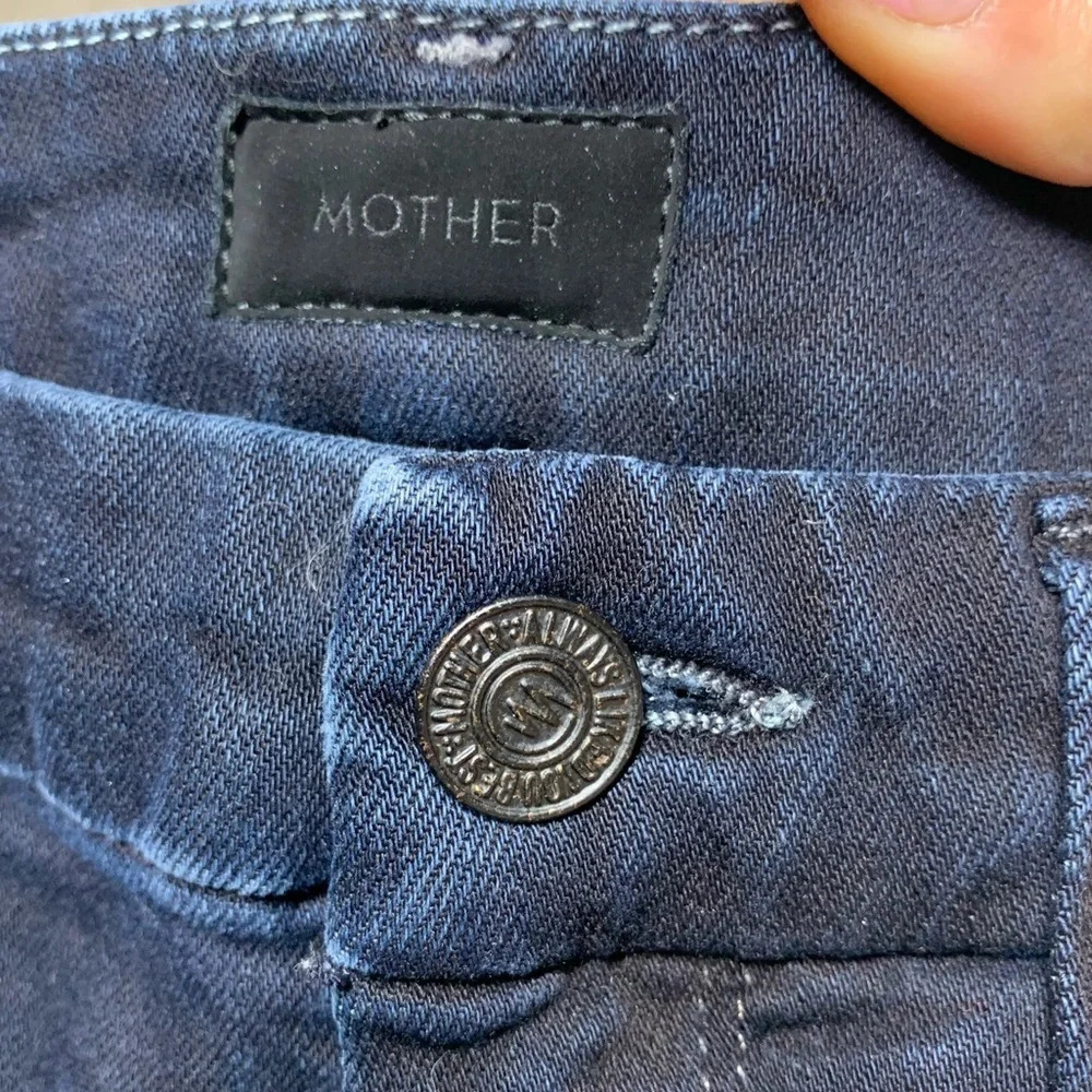MOTHER High Waisted Looker Ankle Fray in Last Call - Picture 8 of 12